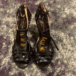 Sergio Rossi brown heels